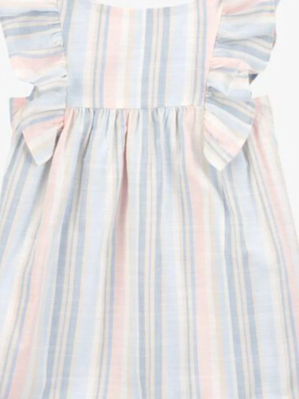 Carter ’s Baby #Girl Striped Flutter Sleeve #Dress NWT